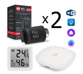 Комплекты управления для радиаторов по Wi-Fi для Умного дома