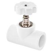 Вентиль TEBO бел. PP-R в сборе 63х90 (2/8), арт. 030060307