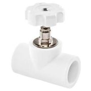 Вентиль TEBO бел. PP-R в сборе 40х90 (4/16), арт. 030060305