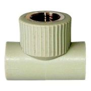 Тройник TEBO сер. PP-R комб. 25x3/4quot; ВР (10/80), арт. 031040306