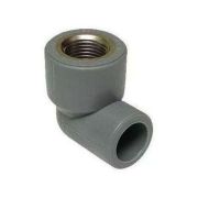 Угольник TEBO сер. PP-R комб. 25x1/2quot; ВР (20/120), арт. 031030406