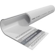 Труба TEBO SDR6 (PN25) 50x8,3 армированная алюмин. сер. PP-R метр (4/20)