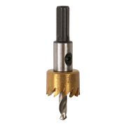 Коронка биметаллическая, 20 мм, по тонколистовому металлу, центрирующее сверло, Sturm!