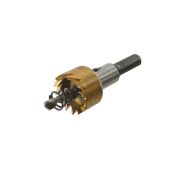 Коронка биметаллическая, 22 мм, по тонколистовому металлу, центрирующее сверло, Sturm!