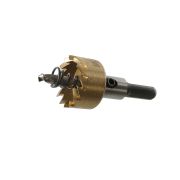 Коронка биметаллическая, 25 мм, по тонколистовому металлу, центрирующее сверло, Sturm!