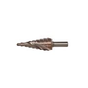 Сверло ступенчатое по металлу 4-20мм шаг 2мм Р6М5+COBALT спираль Sturm!