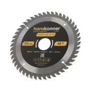 Пильный диск по дереву ArmorPiercing 125x22мм, 48 зубьев, Hanskonner
