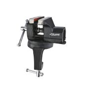 Тиски мини 60мм, поворотные, на струбцине, Sturm!