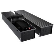 Конвектор внутрипольный Royal Thermo ATRIUM TURBO-190/300/2300-DG-U-BL