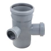 Крестовина Политэк Пайп двухплоскостная 110х50х50/87,5гр. ВК