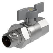 Кран шаровый Royal Thermo EXPERT 3/4quot;, НГ, бабочка