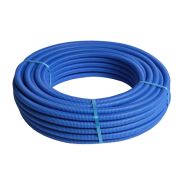 Труба HENCO STANDARD в cиней гофре, PEXc-AL-PEXc 26х3, (25)