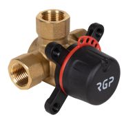 Клапан поворотный 3-ходовой SHUFT DN20, Kvs4.0, PN10, ВР3/4