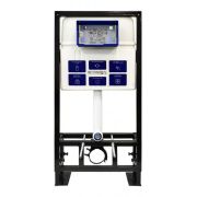 Инсталляция для унитаза BETTOSERB sava free standing, клавиша смыва белый глянец квадр.