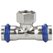 Тройник VARMEGA раструбный Inox Press ВР 18x1/2