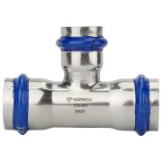 Тройник VARMEGA раструбный Inox Press переходной 54x42x54