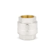 Клапан обратный VARMEGA с пластиковым седлом 1 1/4quot; никелированный, VM04904