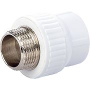 Муфта Lammin PPR комбин. НР 32 х 1/2quot; 80/20 белый