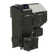 Котел пеллетный ZOTA Pellet Black 65 кВт 2R-500 комплект (корпус + мех. подачи + горелка + бункер)