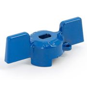 Ручка бабочка Uni-Fitt для крана 1/2quot;, синий