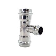 Тройник ViEiR нерж. сталь 35×28×35 VER-PRO (16/2шт)