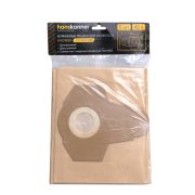 Бумажные мешки для пылесоса HVC1650 42л Hanskonner, 5шт/уп