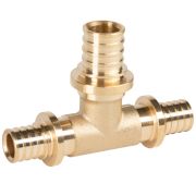 Тройник Royal Thermo ritable аксиальный переходной, латунь, 25-25-16