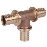 Тройник REHAU равнопроходный 32-32-32 PLATINUM RX+, бронза