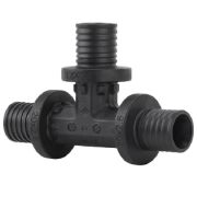 Тройник VARMEGA Slide-fit равносторонний, 16, аксиальный, PPSU, VM50401