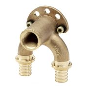 Угольник РЕХАУ проточный настенный 20/20-Rp 1/2 длинный RX+