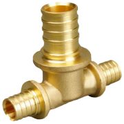 Тройник ONE PLUS переходной 32-25-32 латунь акс. (24/4)