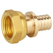 Переходник Gappo с накидной гайкой латунный 16-G 1/2