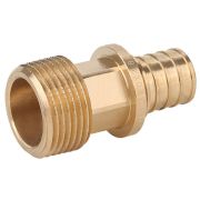 Переходник Gappo с наружной резьбой бронзовый 25-R 1