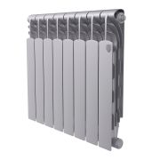 Радиатор биметаллический Royal Thermo Revolution B 500 Серебристый – 8 секц.