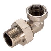 Соединитель СТМ с накид. гайкой угловой г/ш 3/4