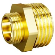 Нипель переходной LD Pride DN25х20 (1«НР х 3/4»НР) латунь с биркой