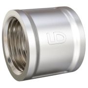 Муфта прямая LD DN15 внутренняя резьба, латунь