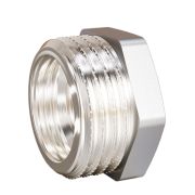 Футорка латунная LD LD Pride DN40х32 (1 1/2«НР х 1 1/4» ВР) лат ник БЕ