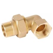 Соединитель VIEIR угловой, разъемный (американка) ВН 1