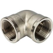 Угольник STOUT ВВ никелированный 3/4