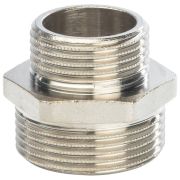 Ниппель НН переходной никелированный 1«1/4X1» SFT-0004-001141 STOUT