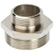Ниппель STOUT НН переходной никелированный 2X1
