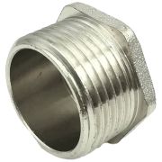 Заглушка SantechSystems лат Ду40 НР никель