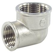 Угольник SantechSystems лат перех Ду25х20 м/м никель