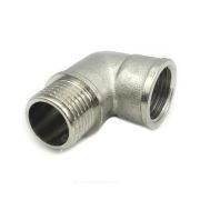 Угольник SantechSystems лат Ду25 м/р никель