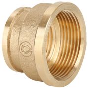 Муфта Gappo переходная ВР-ВР латунная 1« х 1/2»