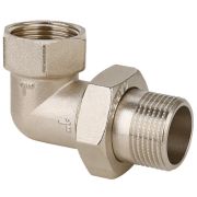 Соединитель Gappo угловой (Американка) ВР-НР никелированная 1