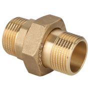 Соединитель Gappo прямой (Американка) НР-НР латунная 1 1/2