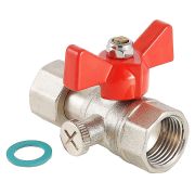 Кран шар. Valtec VT.807.N.0404 для подключения манометра ВР 1/2«х1/2»