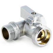 Кран Uni-Fitt шаровой ННВ 1/2«x3/4»х1/2